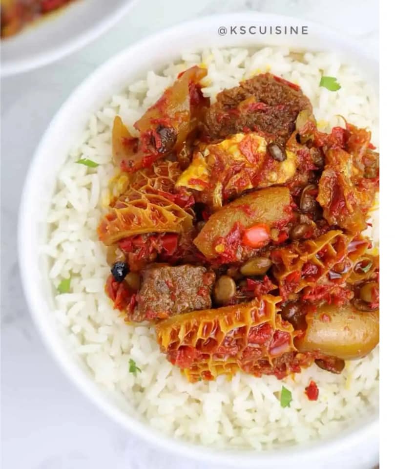 Locust bean stew